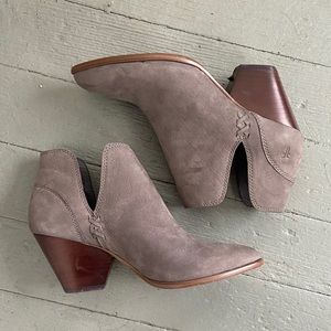 Gray Frye Booties